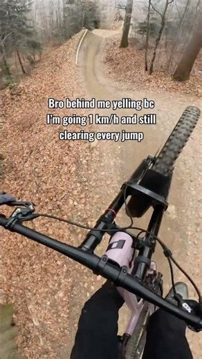 Riding 1kmh but still getting Over Every Jump #mtb #bike #retable