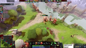 【离子DOTA2解说】Topson真正1V5巨魔 A账大挑战辉耀的巨魔你见过吗
