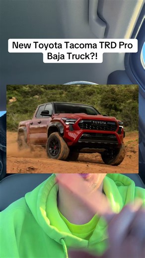 The Future of Toyota Tacoma: TRD Pro Baja Truck Concept