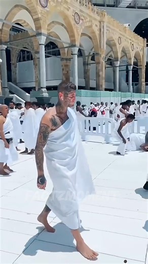 New Muslims at Holy Kaaba 🤍 |#shorts