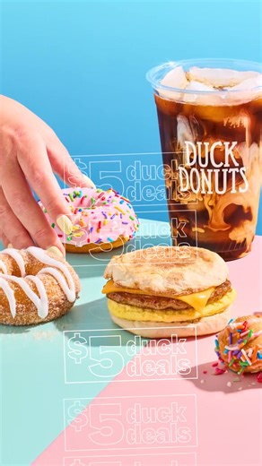 New Year’s plans don’t have to wait until midnight. ✨🍩 Grab our $5 Duck Deals, choose your donut adventure, and treat yourself to something warm, fresh, and worth celebrating. Open till 1pm New Year's Eve Open at 8am New Year's Day🎊 $5 Duck Deals available in Store, Or... Get 10% off Online Orders and get it Delivered (code DUCKY10) 🎉https://www.duckdonuts.com/menu/182-merrimon-ave-asheville-nc-28801 | Duck Donuts
