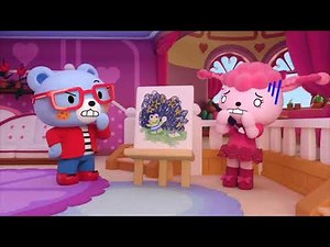 Hello Kitty Super Style - Pinky's Surprise but only scenes where Pinky freaks out