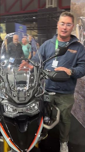 The Triumph Tiger 900 Desert Edition at Motorcycle Live 2025
