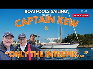 A RUGGED World Cruiser! Inside a $75,000 Sailboat Tour. The Intrepid 40!