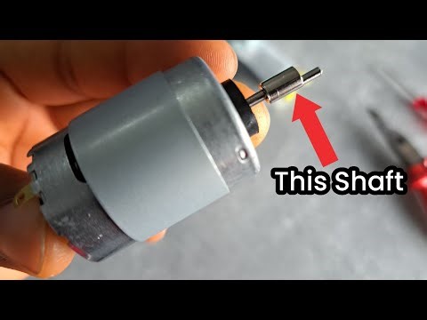 How to put a SHAFT into the Motor 👉 Hair Clipper Motor