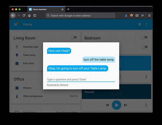 Almond & Ada: privacy-focused voice assistant