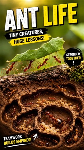 The Secret Life of Ants 🐜 | Tiny Creatures with Incredible Strength!