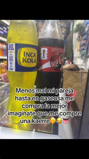 Comprando lo mejor: Gaseosas y más en pareja