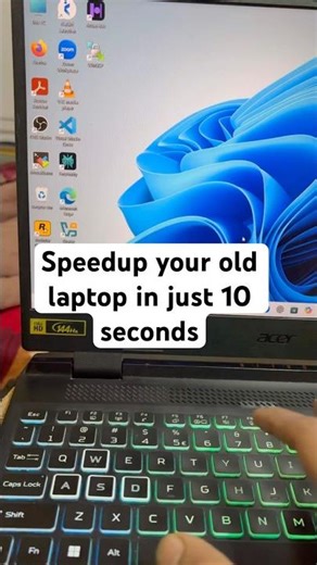 Speedup your Old laptop 💻..#youtubeshorts #shortsfeed #tech #computer #pctips