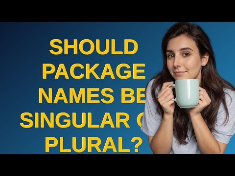 Softwareengineering: Should package names be singular or plural?