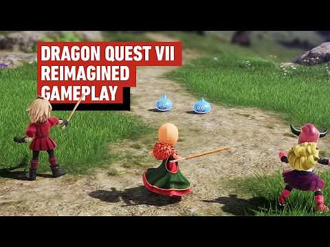 DRAGON QUEST VII Reimagined - 15 Minutes of 4K PS5 Pro Gameplay