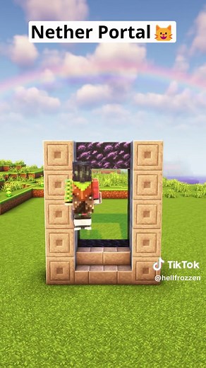 Create a Stunning Nether Portal in Minecraft!