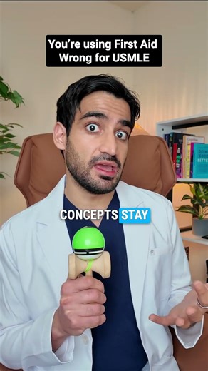 You're using First Aid Wrong for USMLE #shorts #doctor #usmle