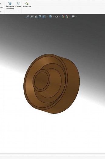SolidWorks 3D Modeling Tutorial: Designing a Circular Mechanical Component