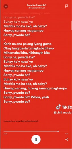 Sorry Na, Pwedi Ba? - Ang Paboritong Awit ng Brownman Revival