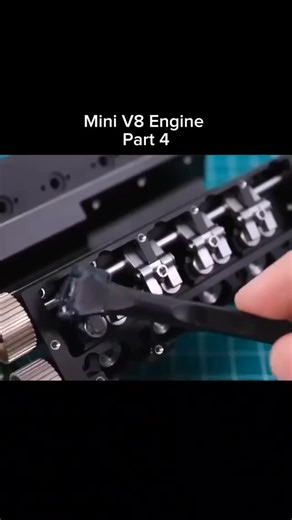 Crazy Craft | Mini V8 Engine Part 4 #engine #v8engine #chevrolet #GTRacing #max #jdmcars #jdmculture #rev #flame #drift #drag #race #nissan #gtr34 #gtr35... | Instagram