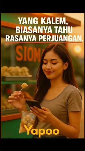 The Calm One Usually Knows What It's Like to Struggle 💫 #Yapoo #Motivation #Bandung #Shorts