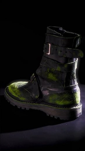 Before and after simulated heavy wear - Rose Anvil x Nicks Alien Blood Core Tankers drop Thursday