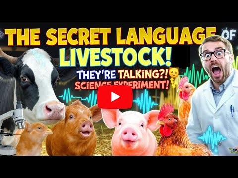 The Secret Language of Livestock: Decoding Cow 'Moos,' Pig Grunts & ChickenAlarms Science Experiment