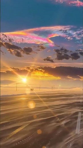 Golden Clouds 🌥️ | Stunning Sunset Views #shorts #viral