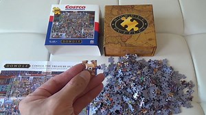 Watch Dowdle Costco Wholesale 1000 Piece Jigsaw Puzzle Unboxing on Amazon Live