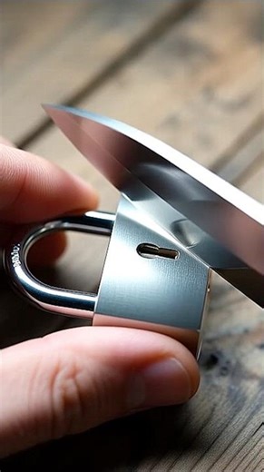cutting by China lock #asmr #asmrsounds #satisfying #vairalshort #trending #asmrshorts