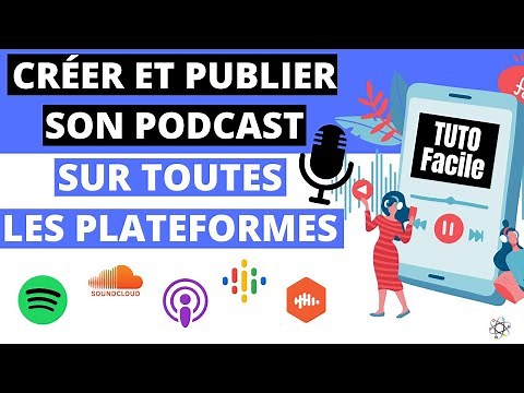 Create and publish a PODCAST, easily, for free and distribute it on all platforms