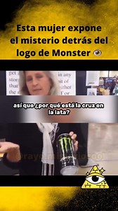 El misterio detrás del logo de Monster, ¿crees que lo que dice esta mujer es real? 👁️🤯 | Rayo Misterioso