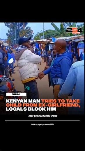 254 News on Instagram: "Young Dad Attempts to Reclaim Child From Ex-Girlfriend, Locals Intervene and Block Him."