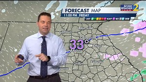What areas will see snow vs freezing rain and when will we start to see a transition in metro Atlanta? Severe Weather Team 2 Meteorologist Brian Monahan explains >>> 2wsb.tv/403A22G | WSB-TV