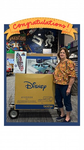 Congratulations to Rebecca! She recently traded in her Brother XE2 and upgraded to the incredible Brother Aveneer EV1! 🎉✨ This top-of-the-line embroidery machine offers cutting-edge technology, stunning stitch quality, and endless creative possibilities, and Rebecca is ready to bring her embroidery dreams to life! 💖 We’re so excited to see what beautiful projects she creates next. Enjoy your new machine, Rebecca! #BrotherAveneerEV1 #BrotherSewing #HappyCustomer #TradeInAndTradeUp #EmbroideryLo