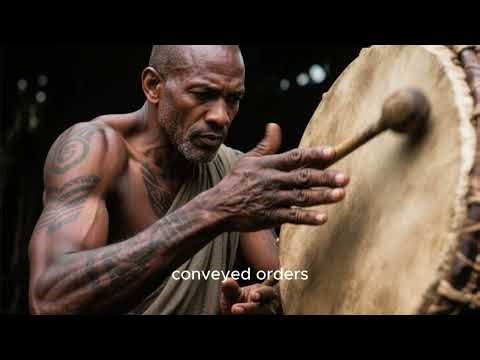 The role drums as a royal symbol