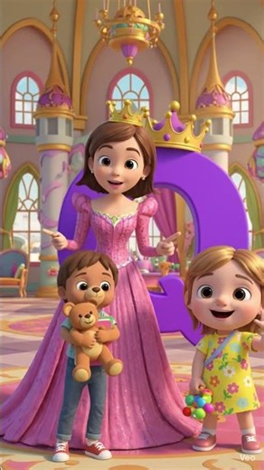 Q for Queen | Learn ABC Alphabets