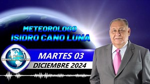 17K views · 1.6K reactions | MARTES 3 DE DICIEMBRE DE 2024.- 05:00 am. ☆ ISIDRO CANO LUNA ☆ EL TIEMPO TAMBIÉN ES NOTICIA. * UN CANAL DE BAJA PRESIÓN BAROMÉTRICA POSICIONADO SOBRE EL OCCIDENTE (W) DEL GOLFO DE MÉXICO; PROPICIA NUBLADOS Y CONDICIONES PARA ALGUNAS LLUVIAS EN LOS ESTADOS DE TAMAULIPAS Y VERACRUZ. | Isidro Cano | Facebook