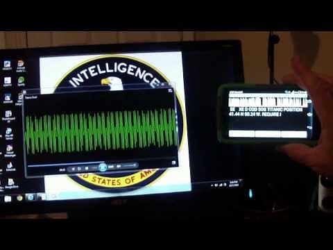 Titanic CQD distress call