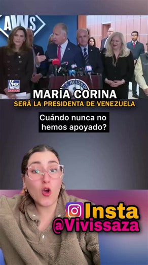 Senador republicano se molesta porque le cuestionaron el apoyo hacia María Corina Machado y asegura que ella en su momento de manera democrática será la presidenta de Venezuela 🇻🇪 #Venezuela #contenidoinformativo