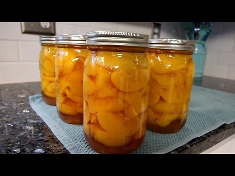 How to Can Peaches in a Water Bath Canner Using the Hot Pack Method