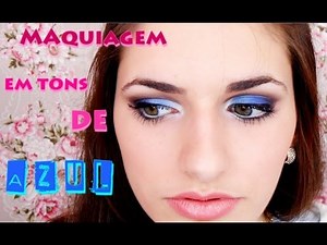 Blue Evening Makeup Tutorial