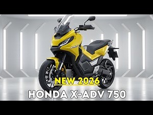 Finally Launched! 2026 Honda X-ADV 750 – Next Level Adventure