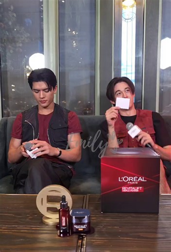 คำสั่งคือ กวินเหมียวจอสอ้อนๆ หน่อย 😊JOSSGAWIN KHAOYAI GLOW#LOrealRevitaliftXJossGawin