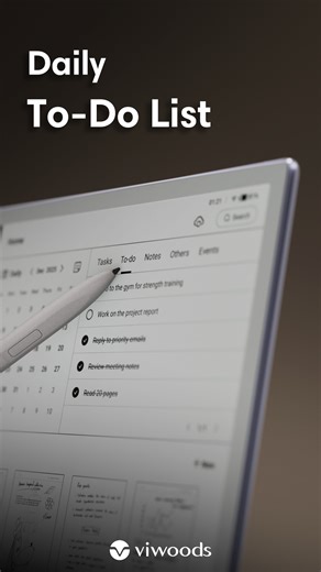 Viwoods on Instagram: "📢New To-Do Feature is here! Circle your handwritten notes ✍️ Turn them into To-Dos instantly ✅ From ideas to action — all on one paper-like screen. Update now and try it. 💡 . . #Viwoods #ViwoodsUpdate #PaperTablet #DigitalWriting #Eink #epaper #newfeature #WritingPractice"