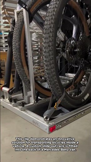 Effortless Bike Loading The Slide Out Rack System