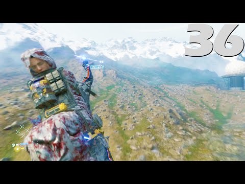 Death Stranding Gameplay Part 36 - High Speed Zip Lining