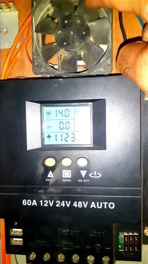 Time Coming to cool the pwm Solar Charge controller