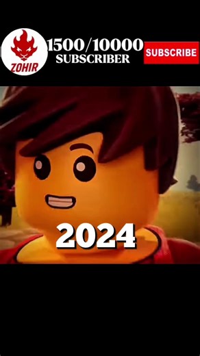 Kai and Nya evolution (2024-2011) | #ninjagoedit #ninjago #ninjagoshorts #lego #nostalgia #kai #nya