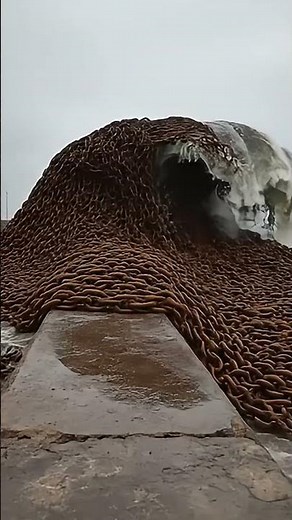 Industrial ASMR | A Giant Wave of a Million Iron Chains (Heavy Grinding & Clanking Sounds)