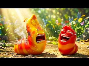 LARVA COMICS 20226: Sunburn Explosion | ANIMATION Movie | FUNNY ANIME