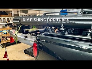 DIY Fishing Rod Tubes for Truck Bed Roof Rack | Simple Setup