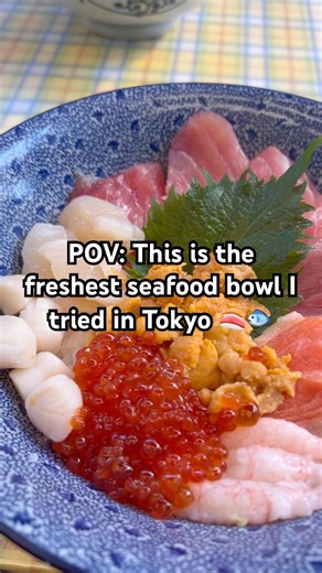 No Fishy Taste?! Fresh Kaisendon in Tokyo 🇯🇵🍣
