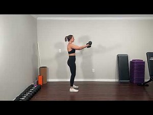 Exercise Library: Dumbbell Serve the Tray